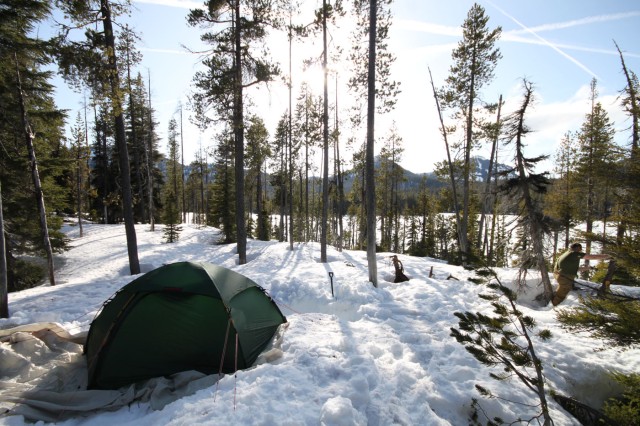 Early Spring Camping in the Cascades